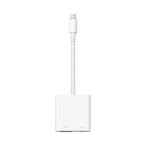 Apple Apple iPad/iPhone/iPod Adapterkabel [1x Apple dock-stekker Lightning - 1x Lightning, USB 3.2 Gen 1 bus A (USB 3.0)] Wit