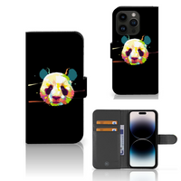 iPhone 15 Pro Leuk Hoesje Panda Color - thumbnail