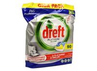 Vaatwastablet dreft professional lemon 90 stuks