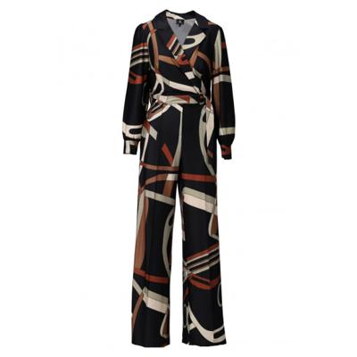K Design - Zwart | Dames | Broek | Zwart | XXL | regular | Kamst mode