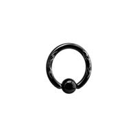 Gelaserde Ball Closure Ring Chirurgisch Staal 316L Piercingringen