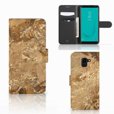 Samsung Galaxy J6 2018 | Bookcase | Marmer Creme