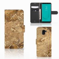 Samsung Galaxy J6 2018 | Bookcase | Marmer Creme