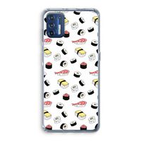 Sushi time: Motorola Moto G9 Plus Transparant Hoesje