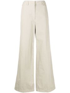 LEMAIRE pantalon de tailleur à coupe ample - Marron