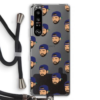 Drake Away: Sony Xperia 1 III Transparant Hoesje met koord