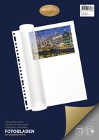 Multo fotobladen, ft A4, 23-gaats, wit, pak van 20 vel