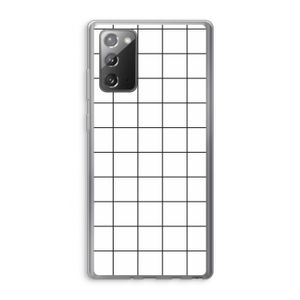 Rooster: Samsung Galaxy Note 20 / Note 20 5G Transparant Hoesje