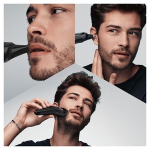 Braun MGK5260 8-in-1 Trimmer, Baardtrimmer Voor Mannen, Gezichts- En Haartrimmer, Zwart/Grijs