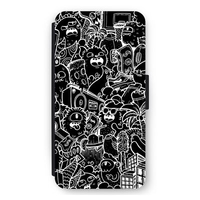 Vexx Black City : iPhone 11 Flip Hoesje