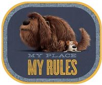 The Secret Life of Pets zonneschermen 44x36 cm donkerblauw 2 st - thumbnail