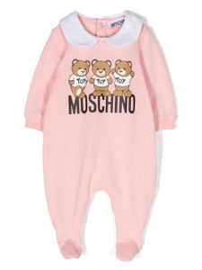 Moschino Kids body à motif Teddy Bear - Rose