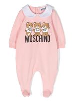 Moschino Kids body à motif Teddy Bear - Rose