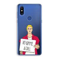 Gimme a call: Xiaomi Mi Mix 3 Transparant Hoesje