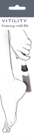 Vitility Voetrasp met vijl 1 Stuks