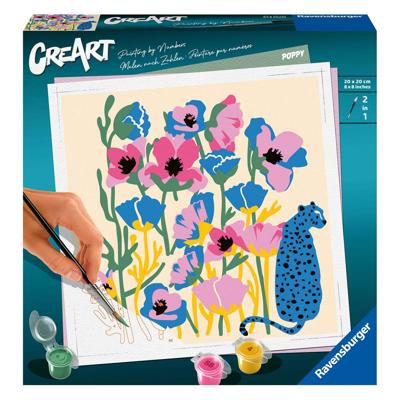 Ravensburger schilderen op nummer - poppy