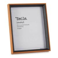 Fotolijsten Gift Decor Bruin Zwart Kristal Hout MDF