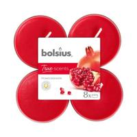 Bolsius maxilichten true scents granaatappel clearcup