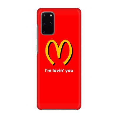 I'm lovin' you: Volledig geprint Samsung Galaxy S20 Plus Hoesje