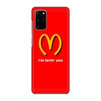 I'm lovin' you: Volledig geprint Samsung Galaxy S20 Plus Hoesje