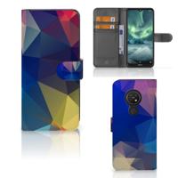 Nokia 7.2 | Nokia 6.2 | Book Case | Polygon Dark