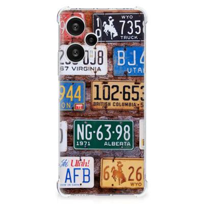 Xiaomi Poco F5 Anti-shock Hoesje met foto Kentekenplaten Xiaomi Poco F5 Anti-shock Hoesje met foto Kentekenplaten