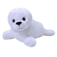 Pluche knuffel dieren Eco-kins witte zeehond van 30 cm   -