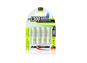 Ansmann maxE HR06 Oplaadbare AA batterij (penlite) NiMH 1300 mAh 1.2 V 4 stuk(s)