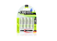 Ansmann maxE HR06 Oplaadbare AA batterij (penlite) NiMH 1300 mAh 1.2 V 4 stuk(s) - thumbnail