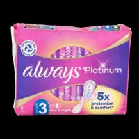 Always Maandverband platinum ultra night 8 Stuks
