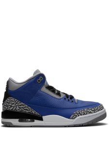 Jordan baskets montantes Air Jordan 3 Retro Varsity Royal - Bleu