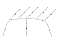 Dorema EasyGrip Frame Staal 28mm Mondial/Porto