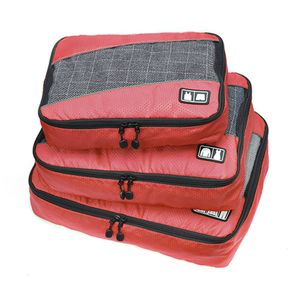 Packing Cubes 3 Delige reis Set - Koffer organizer - Handbagage inpak