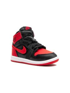 Jordan Kids baskets montantes Jordan 1 Retro 'Satin Bred' - Noir