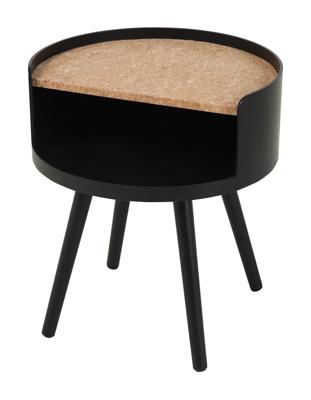 Artistiq Bijzettafel 'Dametria' Kurk, 40cm