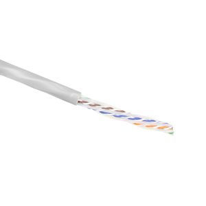 ACT XS6105 CAT6A U/UTP Massief PVC Eca 23AWG | Grijs | 500 meter