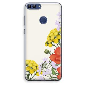 Wilde bloemen: Huawei P Smart (2018) Transparant Hoesje