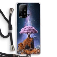 Ambition: Oppo A94 5G Transparant Hoesje met koord