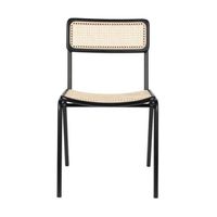 Zuiver Jort stoel black/natural