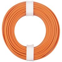 Donau Elektronik 150-017 Draad 1 x 0.50 mm² Oranje 10 m