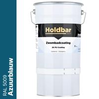 Holdbar Zwembadcoating Azuurblauw (RAL 5009) 5 kg