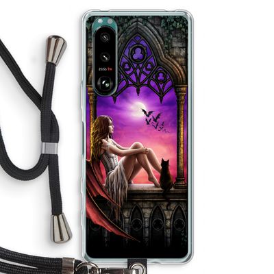 Kinderen van de nacht: Sony Xperia 5 III Transparant Hoesje met koord