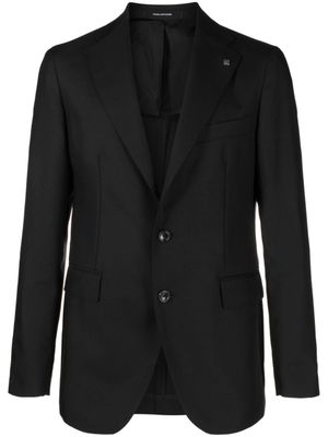 Tagliatore blazer à plaque logo - Noir