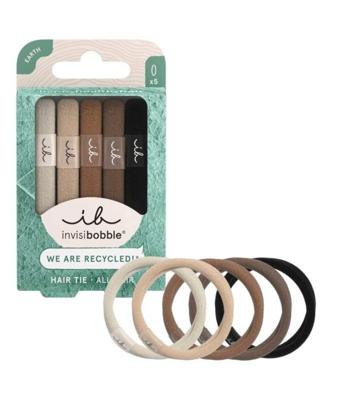 Invisibobble hair tie mocha 5st.