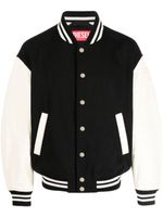 Diesel L-Franz colour-block bomber jacket - Noir