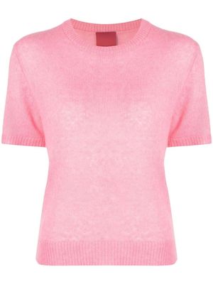 Cashmere In Love haut Sidley en maille fine - Rose