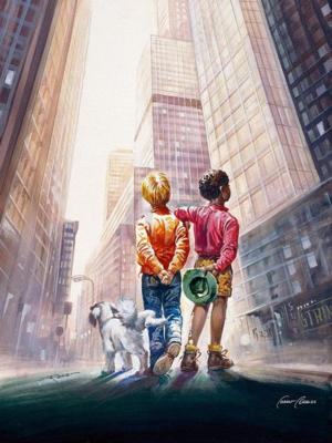 Kunstdruk Renato Casaro - Lollipop 60x80cm