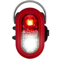 SIGMA Micro Duo rood Dual LED incl 2x CR-2032 - thumbnail