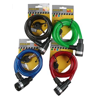 Stahlex Kabelslot 187 - 1.5 meter x 12 mm - Prijs per Stuk Stahlex Kabelslot 187 - 1.5 meter x 12 mm - Prijs per Stuk