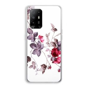 Mooie bloemen: Oppo A94 5G Transparant Hoesje